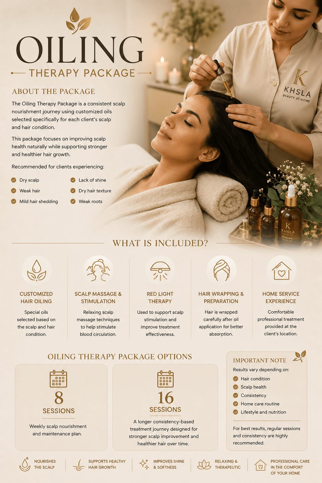 Oiling Therapy Package - Khsla